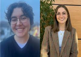 Congratulations to this year's recipients of SAC Scholarships! Two students  from SCSD received scholarships: Gabrielle Morin (right) received the Isabel  Richard Scholarship and Pam Brown (left) received the SAC Research  Scholarship. Congratulations