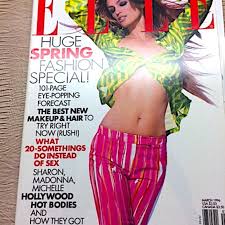 Cindy crawford magazine cover photos, back issues and newstand editions. Elle Other Rare Cindy Crawford Elle Magazine March 996 Poshmark