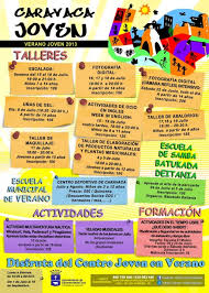 Rossi sigüeñas gómeztalleres de verano 2021, proyecto de. Comienzan Los Talleres De Verano Caravaca Joven La Referencia