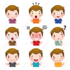 Illustration Of Cute Boy Faces Showing Different Emotions Royalty Free Cliparts Vectors And Stock Illustration Image 46703291 Set of cute birds with different emotions clip artby marta172/245. illustration of cute boy faces showing different emotions
