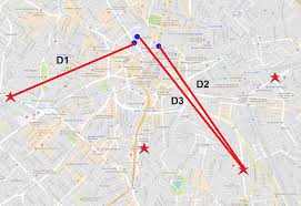 Measure The Distance Between 2 Points Geographic Information Systems Stack Exchange