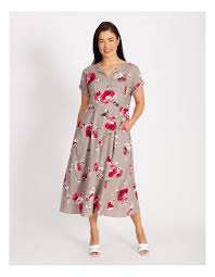 Reminisce of being by the seaside with this nautical regatta illustration designed by annie morris. Regatta Etched Flared Skirted Dress With Elastic Pockets Myer