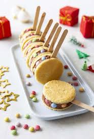 Noel Enfants Des Sucettes En Chocolat Facon Buche De Noel Sucette Chocolat Recette Gateau Noel Recette Dessert Noel