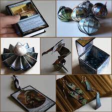 The gathering, mtg, magic cards. 7 Craftsy Things To Do With Magic Cards Tally S Treasury Magic Crafts Playing Card Crafts Magic Cards
