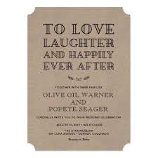 Love Laughter And Happily Ever After Wedding Invitation Zazzle Com Invitations Modern Wedding Invitations Wedding Invitations