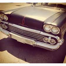 Hood Striping On The 1958 Chevrolet Biscayne By Mike J Of Belton Mo 1958 Chevy Gm Car 58 Chevy