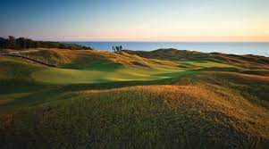 When pictures of the new layout—a mile inland from the resort's tremendously popular first course, which fronts lake michigan. Arcadia Bluffs No Longer Encouraging Golfers To Hit Into Lake Michigan