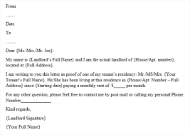 Maybe you would like to learn more about one of these? Proof Of Residency Letter Template And Examples