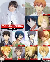 Leave a vote for your preferred pronunciation. Happy Birthday To Yuuma Uchida Kyo S Voice Actor Fruitsbasket