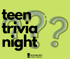 Buzzfeed staff the more wrong answers. Teen Trivia Night Roxbury Public Library