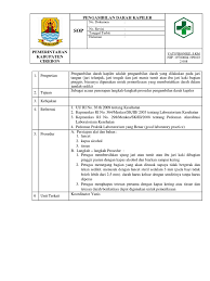 Check spelling or type a new query. Sop Pengambilan Darah Kapiler Pdf