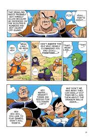Dragon Ball Full Color Saiyan Arc Chapter 20 In 2020 Anime Dragon Ball Super Dragon Ball Super Goku Dragon Ball