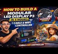 How to Build a Modular P3 LED Display in 4 Hours (Budget ...