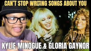Kylie Minogue & Gloria Gaynor- Can’t stop writing songs about you #kylie  #gloriagaynor #music