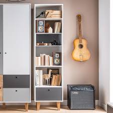 Check spelling or type a new query. Vox Concept Narrow Bookcase In White Grey Vox Cuckooland