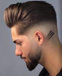 Men Must Definitely Try This Combination Side And Back Fade Hairstyle Mens Haircuts Fade Latest Hairstyles For Boys Boy Hairstyles