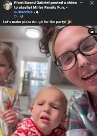 My daughter made a video of me making pizza