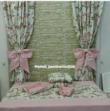 Kizlaaar Iste Aradiginiz Bir Sayfa Artik Ceyizleriniz Neseli Pembemutfak Tan Yatak Ortuleri Pikeler Rengarenk Kirlent Perdeler Fon Perdeler