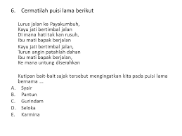 Gurindam adalah jenis puisi lama yang berasal dari tamil (india). Presentasi Puisi Lama Kelompok 7 Bryant Christopher 07 Ppt Download