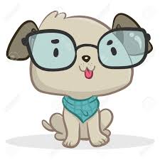 What kind of glasses did people wear in the 1960's? Dog Cartoon With Glasses Cuteanimals