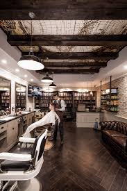 Daniel Malik Design Portfolio Interior Design Of Benicky Sons Traditional Barber Shop In Syd Barbershop Design Barber Shop Decor Barbershop Design Interior