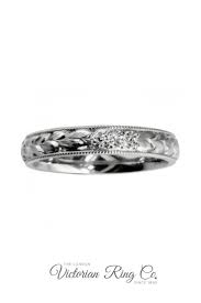 Forget Me Not Flower Wedding Ring In Platinum Londonvictorianringco Forgetmenotflowerring Flowerring Weddingring Getting Engraved Wedding Rings