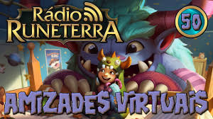 Se videon för amizades virtuais från celso portiollis é tempo de alegria gratis och se konst, låttexter och liknande artister. Podcast Radio Runeterra 50 Amizades Virtuais Riot Games