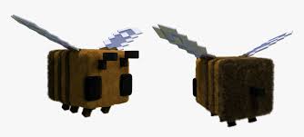 Wilson scientists suspect that bees and flowerin. Fluffy Bee Minecraft Hd Png Download Transparent Png Image Pngitem