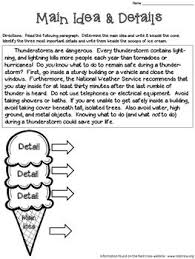 Main Idea And Details Freebie Two Passages 4th Grade Reading Teaching Main Idea Main Idea Worksheet