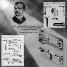 In 1895, Howard Kelly (top left), professor of gynecology and...