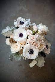 Anemone Bouquets Credit Sullivan Owen Floral Event Design Flower Arrangements Anemone Bouquet Beautiful Flowers