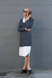 Layered Sweater Dress Memorandum Sweater Layering Sweater Dress Fall Sweater Dress This season at missguided we have a penchant for shirting. pinterest