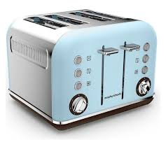 Light Blue Morphy Richards 4 Slice Toaster Azure Morphy Richards Toaster Appliances Online