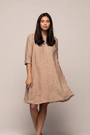 Model No 29 Mushroom Check Longer Sleeved Swingy Dress Pyne Smith Clothiers In 2020 Swingy Dress Dresses Clothes