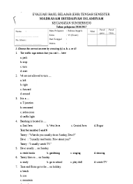 We did not find results for: Soal Uts Bahasa Inggris Kelas 6 B Inggris Kls 6