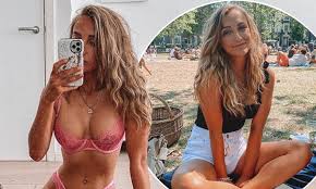 Draya michele @sodraya instagram photos | websta. Made In Chelsea S Tiffany Watson Flaunts Her Incredible Physique In Pink Lace Lingerie Daily Mail Online
