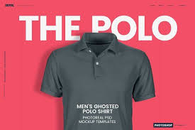 Download Men S Ghosted Polo Shirt Mockups Shirt Mockup Photoshop Mockup Shirt Template