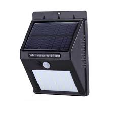 Solar Power 20 Led Pir Motion Sensor Waterproof Wall Light Outdoor Garden Security Lamp Alexnld Com
