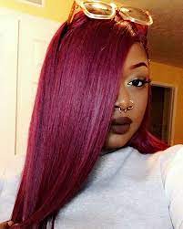 Dark brown to red hair. Think You Can T Rock Burgundy Hair Think Again