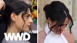Meghan markle made a drastic hair change, and you probably didn't even notice. Hairstylist To The Royals Shows How To Recreate Meghan Markle S Messy Bun Youtube