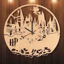 19 Harry Potter Home Accessories That Add A Touch Of Magic To Any Space Harry Potter Clock Harry Potter Wall Decor Harry Potter Decor
