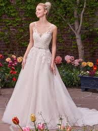 Olivia Wedding Dress Rebecca Ingram A Lace Bodice And Illusion Bateau Neckline Add Illusion Neckline Wedding Dress Sottero Wedding Dress Ball Gowns Wedding