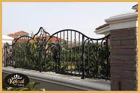 Koksal Ferforje 0533 334 67 82 Ferforje Bahce Korkulugu Duvar Korkuluk Modelleri Korkuluklar Duvar Bahce