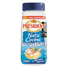 Nata Para Cocinar Espesa President 250 Ml Carrefour Supermercado Compra Online
