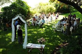 Real Weddings Natalie And Leon S Magical Garden Wedding Small Outdoor Wedding Summer Wedding Outdoor Diy Outdoor Weddings
