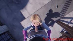 Marvel | Gwen Getting Spicy On The Roof - FAPCAT