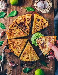 Vegan Sweet Potato Quesadillas Easy Recipe Bianca Zapatka Vegan Sweet Potato Sweet Potato Quesadilla Vegan Recipes Easy