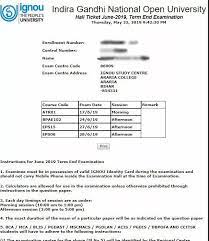 Check ignou admit card releasing mode, date, exam instruction & its here. Ignou Hall Ticket 2021 Available Download June Tee Exam Admit Card