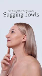 Noticing sagging jowls but not ready for surgery?, You don’t have to go  under the knife to see real results. Our Non-Surgical Stem Cell Facelift  uses Mesenchymal Stem Cells to:, ✅ Naturally lift and ...
