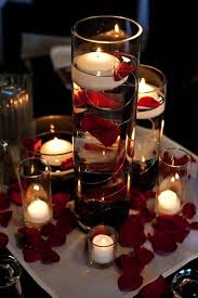 Love It So Much Floating Glass Candle Holders Would Make You Say Aww Fashion Blog Candle Centerpieces Wedding Centerpieces Wedding Table Centerpieces